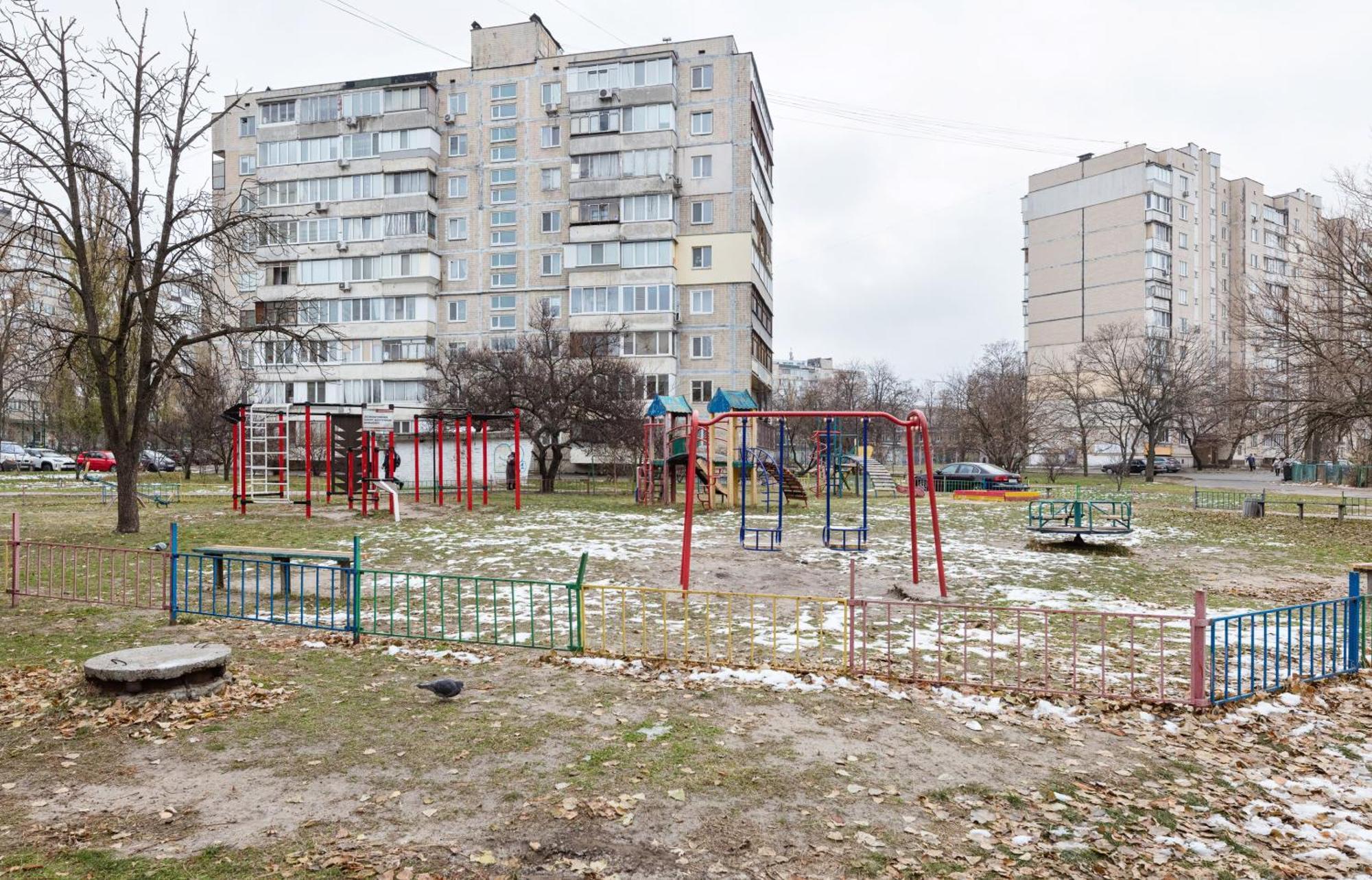Апартаменти Дарницька Площа Kiew Exterior foto